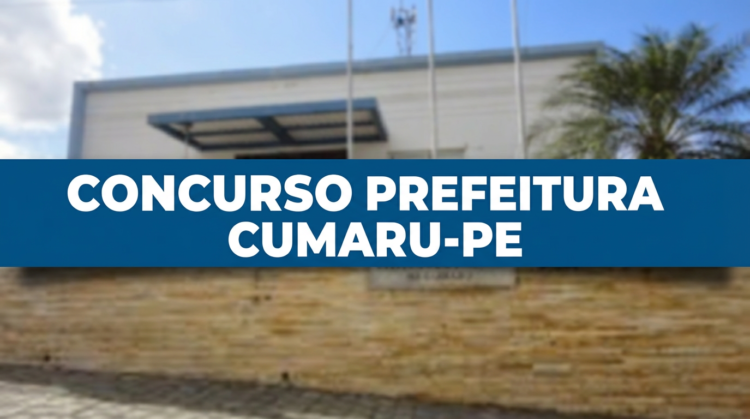 Concurso público em Cumaru-PE oferece oportunidades com salários de até R$ 5,1 mil 1 Prédio da Prefeitura de Cumaru-PE com fachada clara e céu azul ao fundo