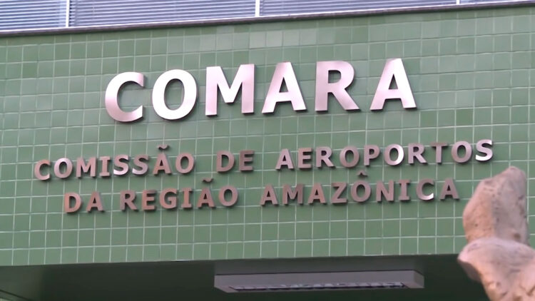 Processo seletivo da Aeronáutica com quase 500 vagas abre inscrições neste sábado (28) - Salários de até R$ 9,3 mil 2 Letreiro da COMARA em parede verde representa local de inscrições do concurso Aeronáutica