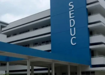 Prédio da Seduc PA, importante para o concurso de 2026, com destaque para a estrutura e acessibilidade para os candidatos.